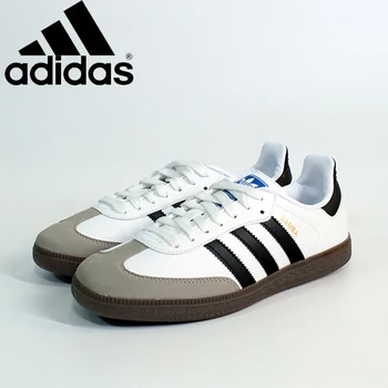 Adidas SambaOG Классическая немецкая обувь для тренировок Повседневная обувь Clover Мужская и женская обувь кроссовки