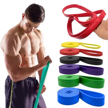 YOUZI Yoga Fitness Resistance Band Эластичная лента для тяжелых упражнений Фитнес-оборудование для силовых спортивных подтягиваний