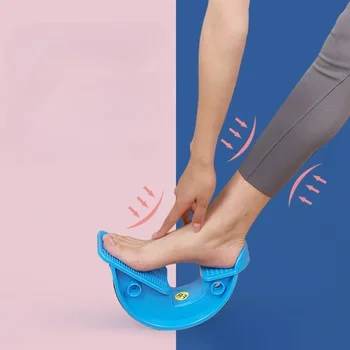 Растяжитель для икр с регулируемым фиксирующим ремнем Растяжитель для лодыжек Устройство для разминки голеностопного сустава при болях в ногах при подошвенном фасците